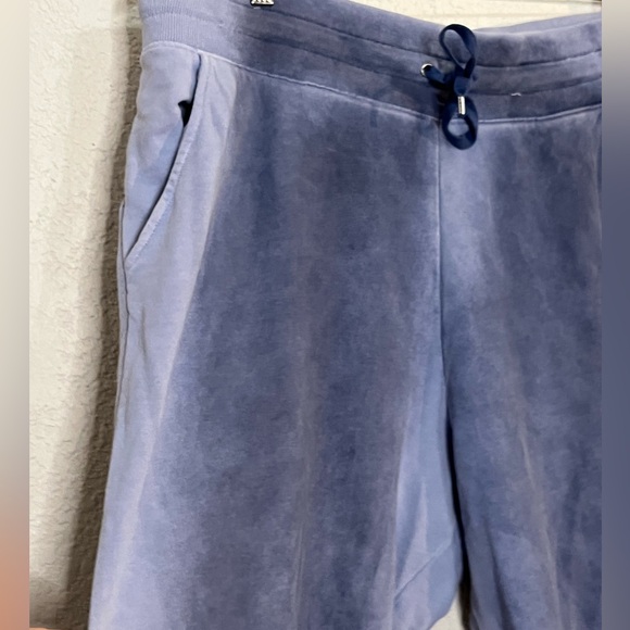 Lauren Ralph Lauren blue logo down leg joggers with pockets Athlesiure Casual - Picture 5 of 9